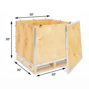 30x30x30″ Wood Crate