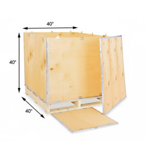 40x40x40″ Wood Crate