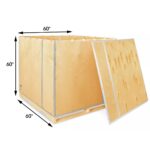 60x60x60 wood crate