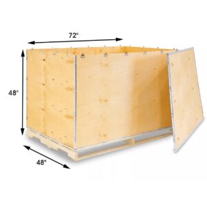72x48x48 wood crate