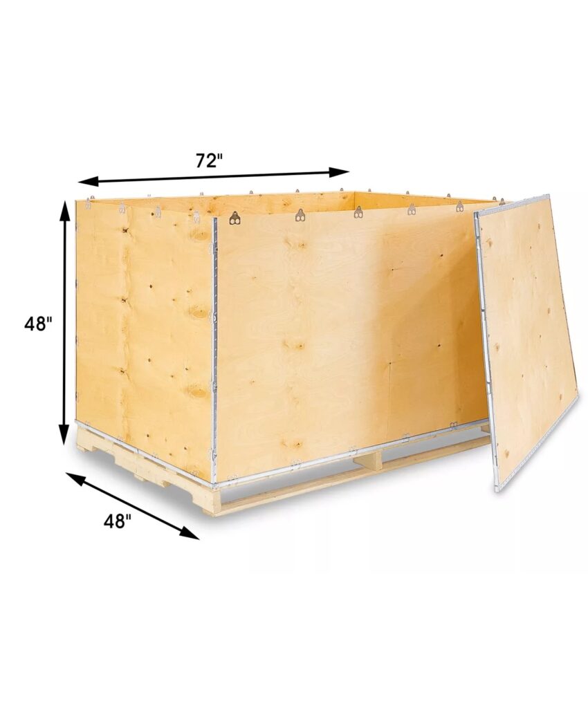 72x48x48 wood crate